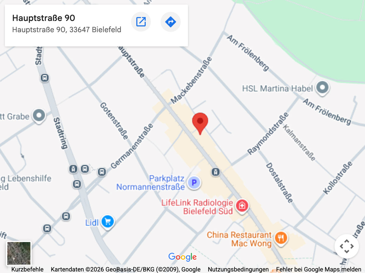 Google Maps Praxis Froelenberg